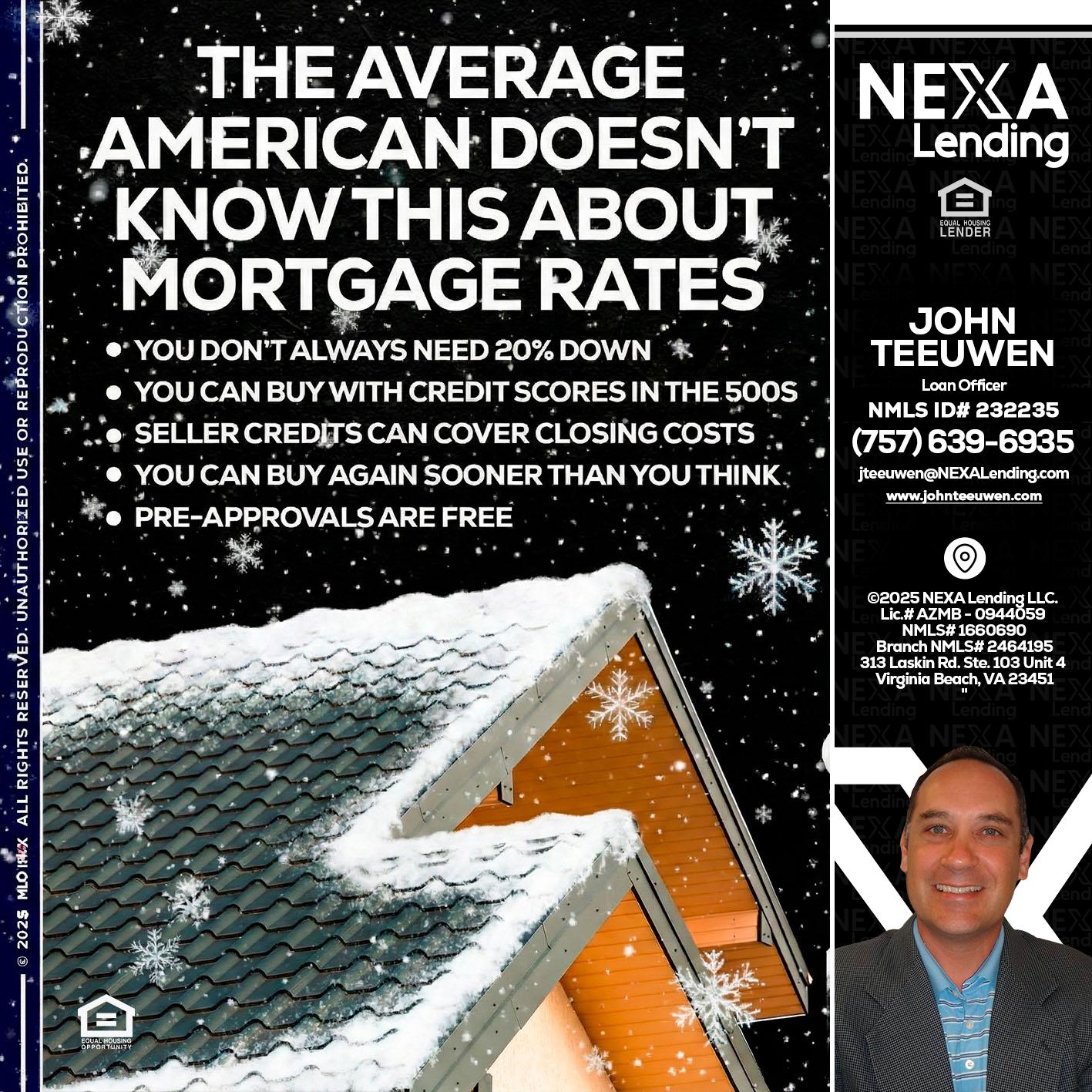 THE AVERAGE - John Teeuwen -Loan Officer