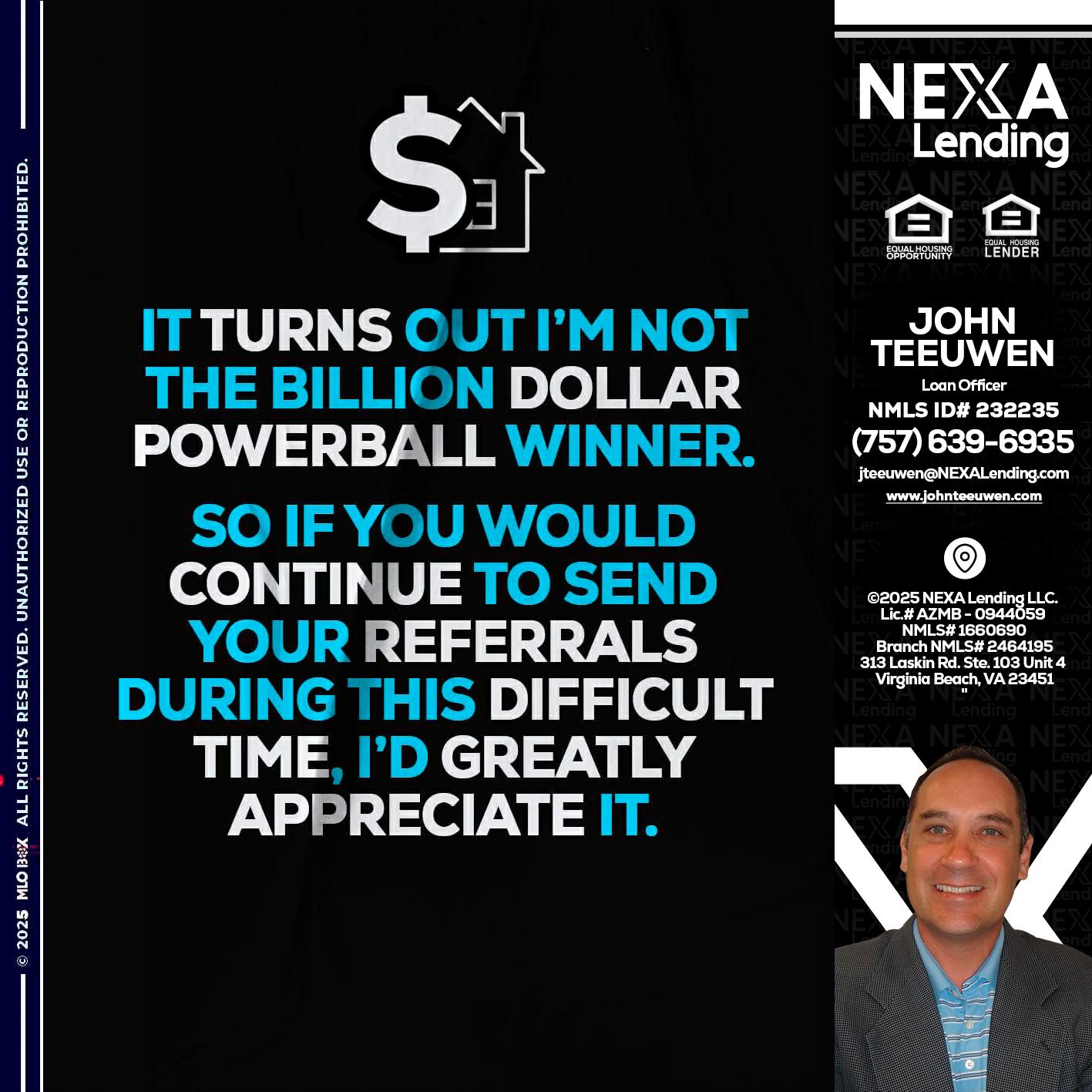 IT TURNS - John Teeuwen -Loan Officer
