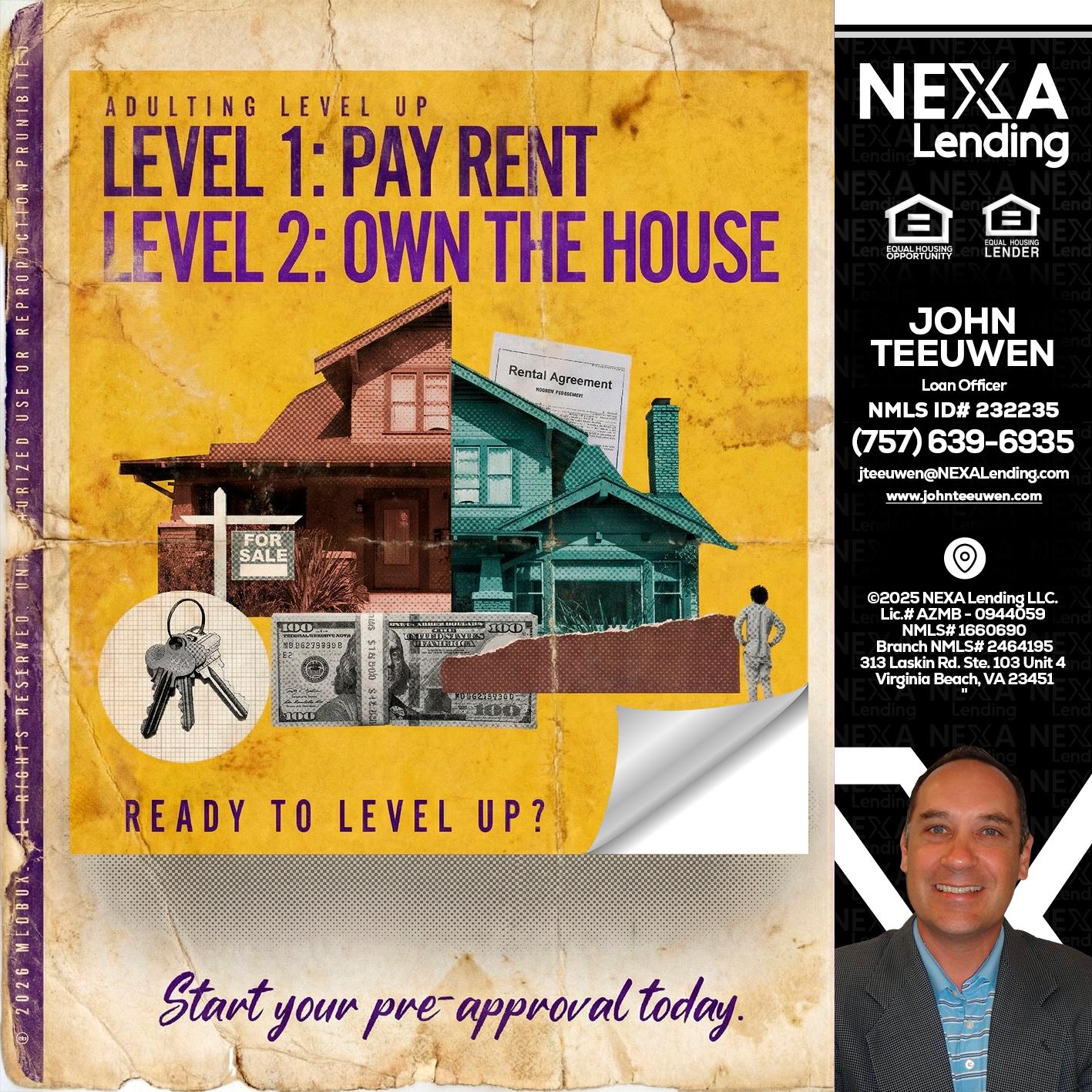 LEVEL 1 - John Teeuwen -Loan Officer