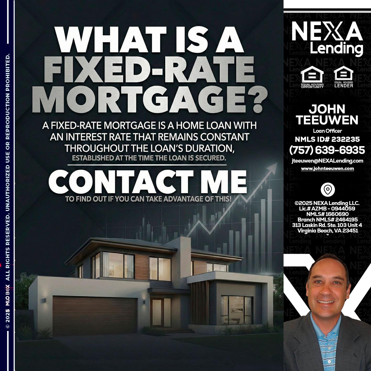 WHAT IS A - John Teeuwen -Loan Officer