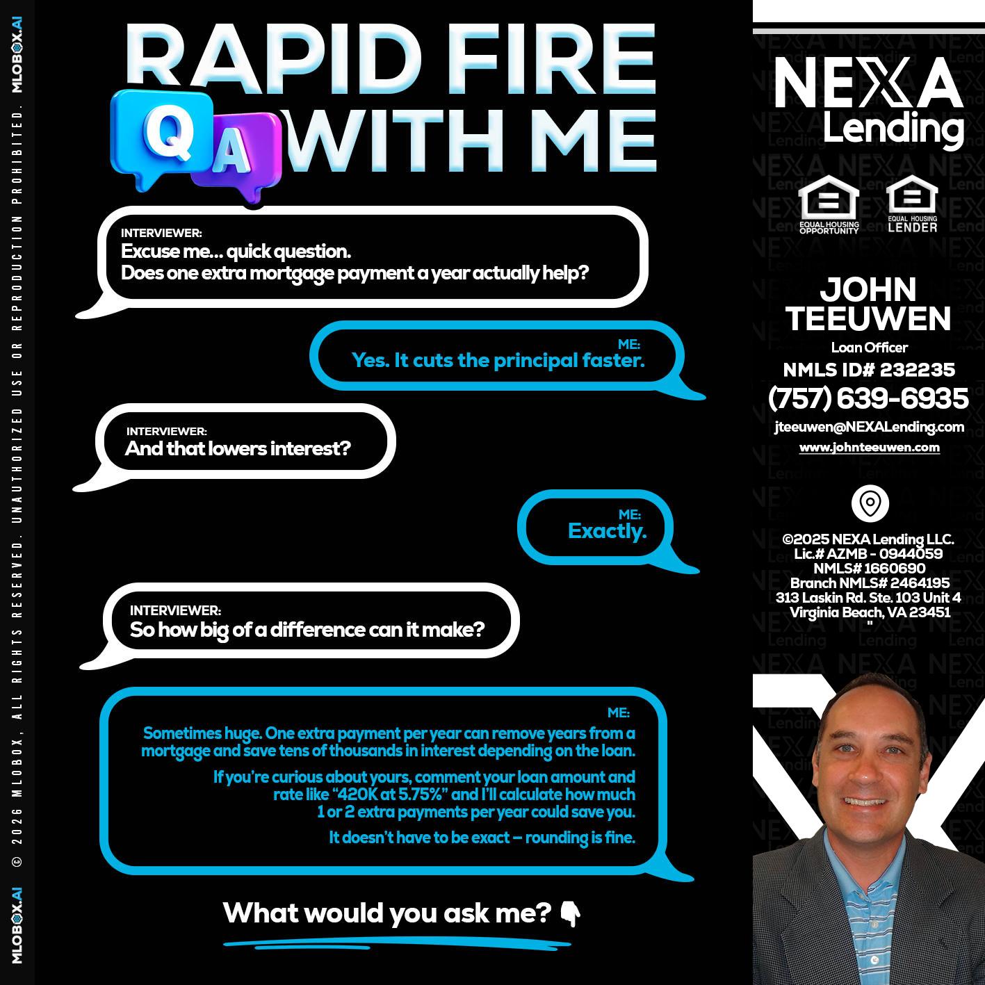 RAPID Q&A - John Teeuwen -Loan Officer