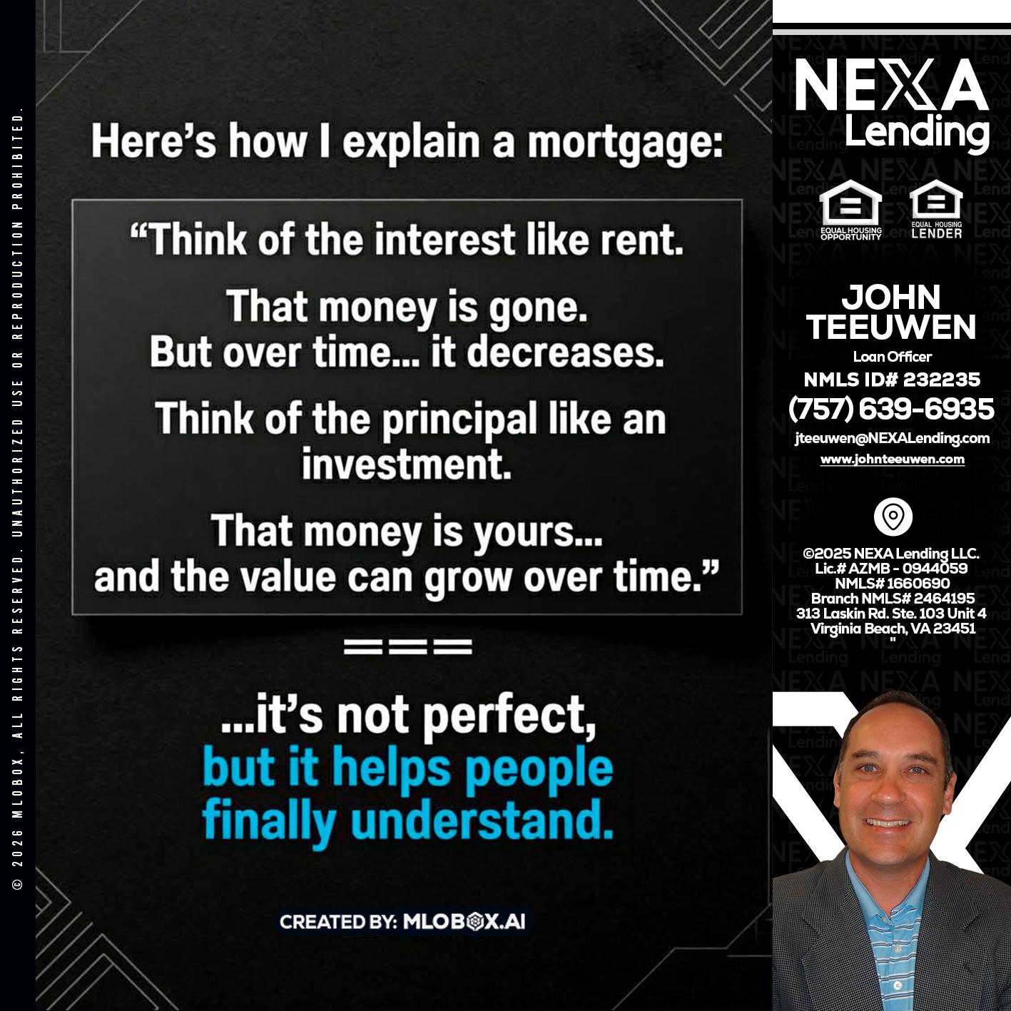 HERES NOW - John Teeuwen -Loan Officer