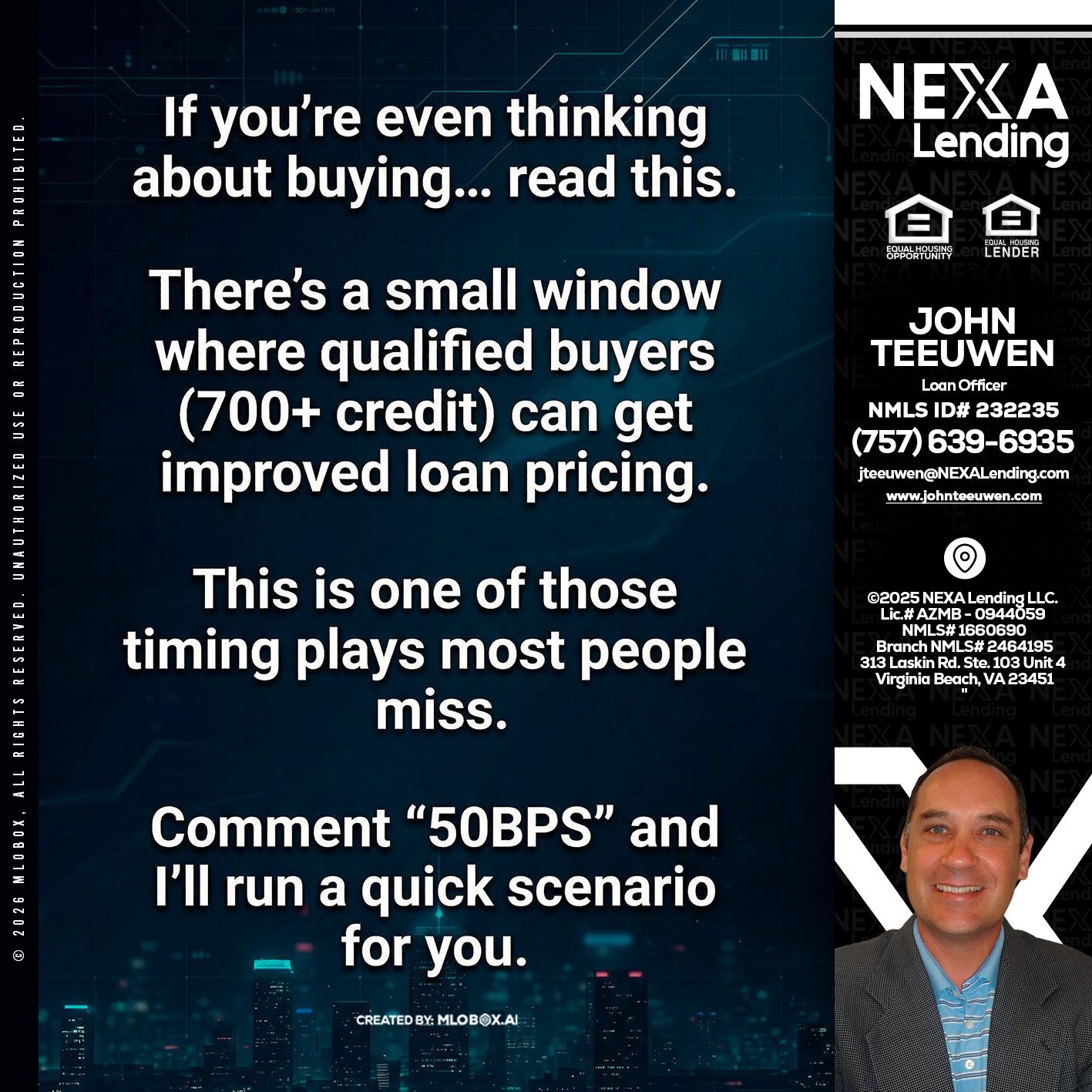 IF YOU EVER - John Teeuwen -Loan Officer