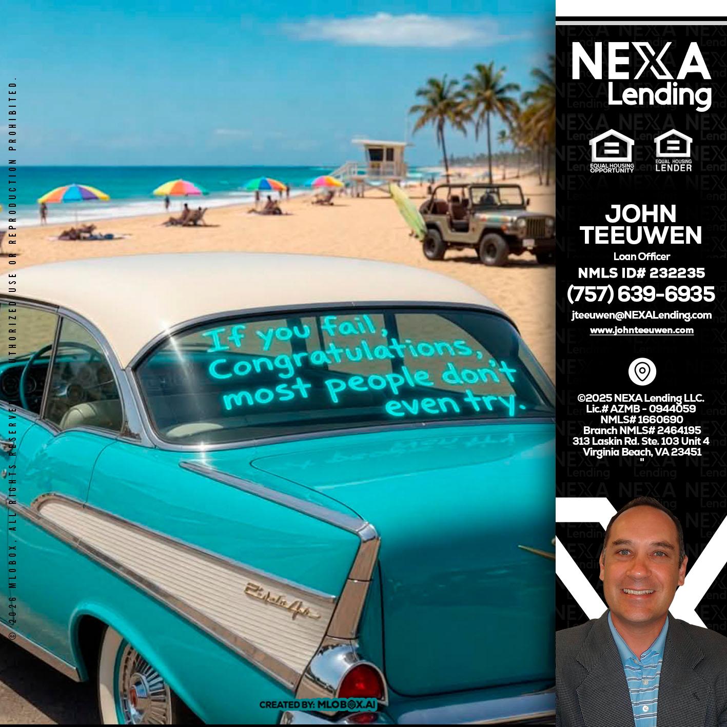 if you - John Teeuwen -Loan Officer