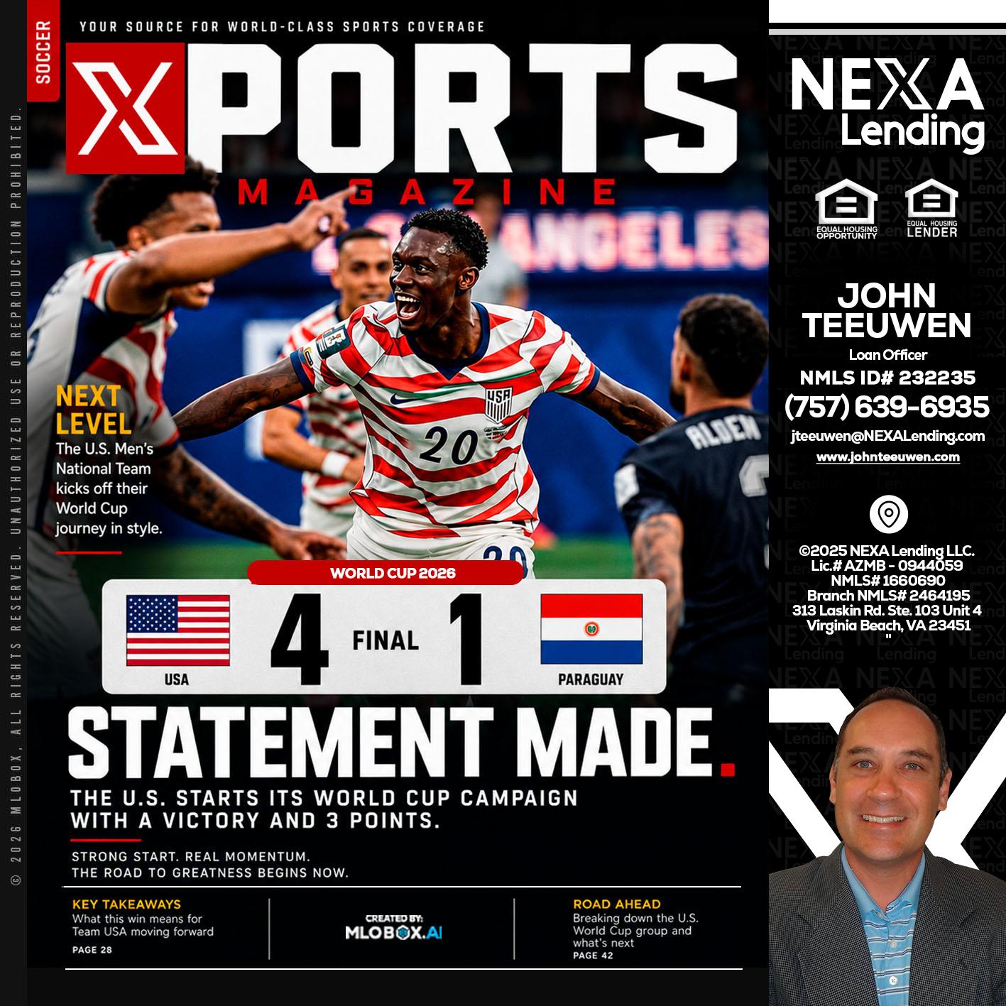 XPORTS - John Teeuwen -Loan Officer