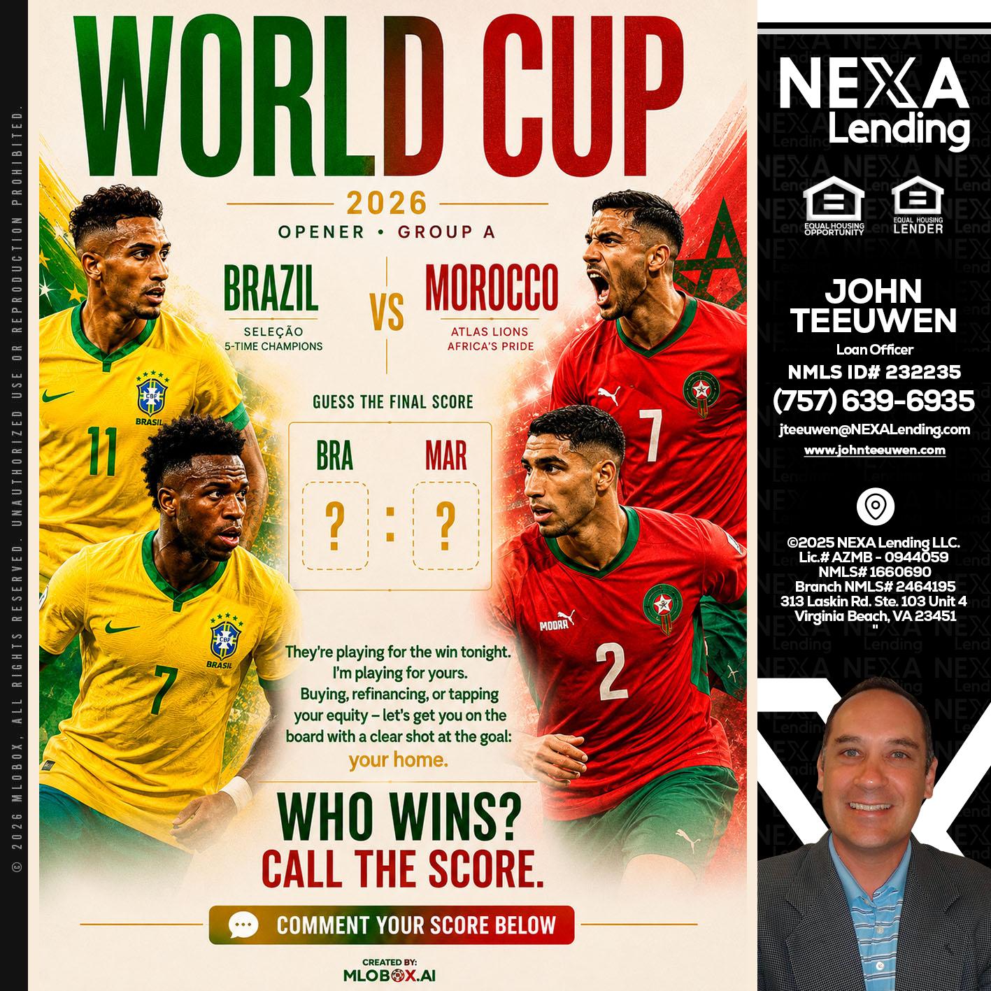 WORLD CUP - John Teeuwen -Loan Officer