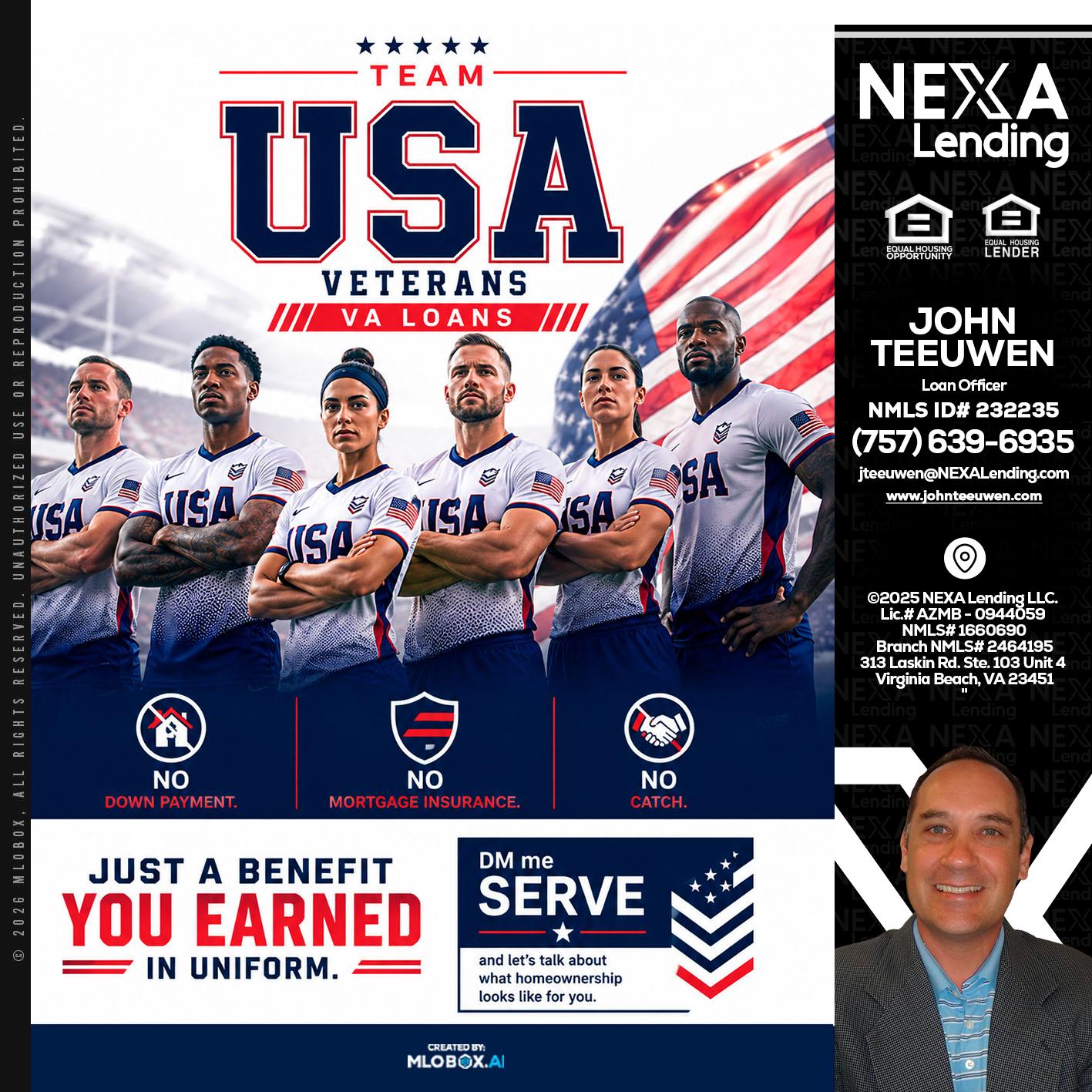 USA TEAM - John Teeuwen -Loan Officer