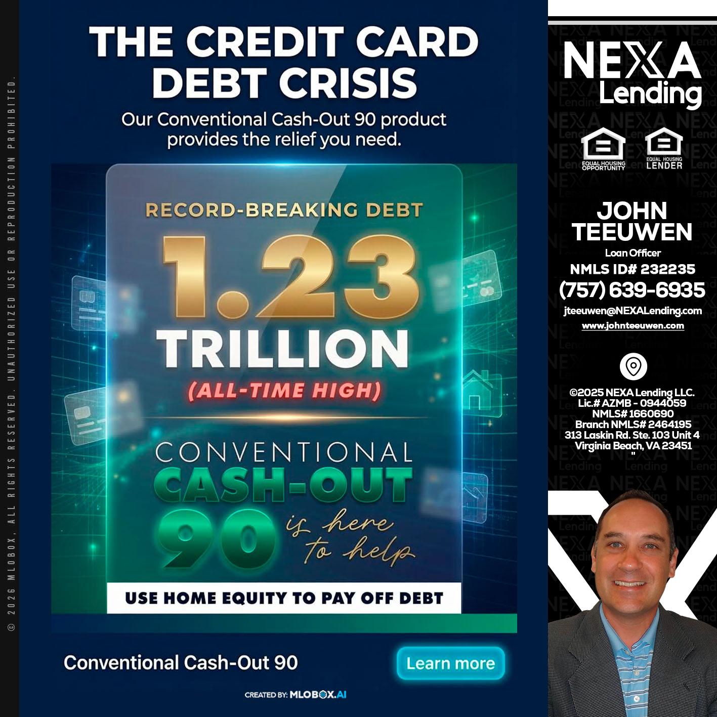 THE CREDIT CARD - John Teeuwen -Loan Officer