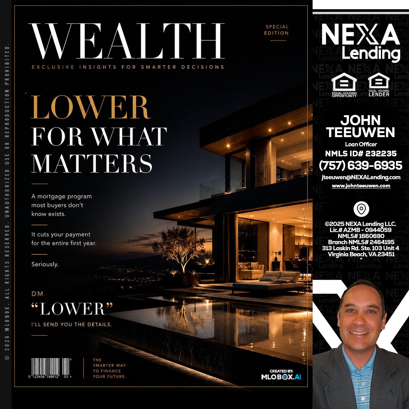 WEALTH - John Teeuwen -Loan Officer