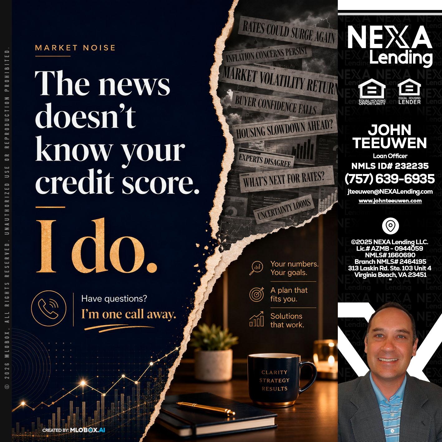 MARKET NOISE - John Teeuwen -Loan Officer