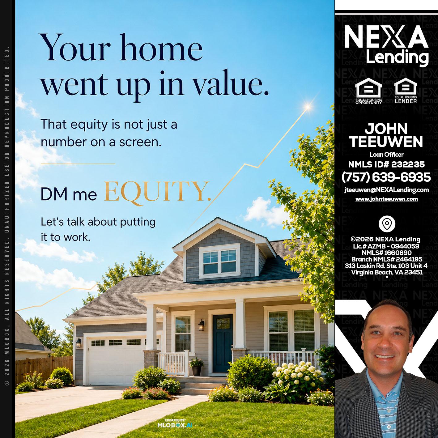 YOUR HOME - John Teeuwen -Loan Officer