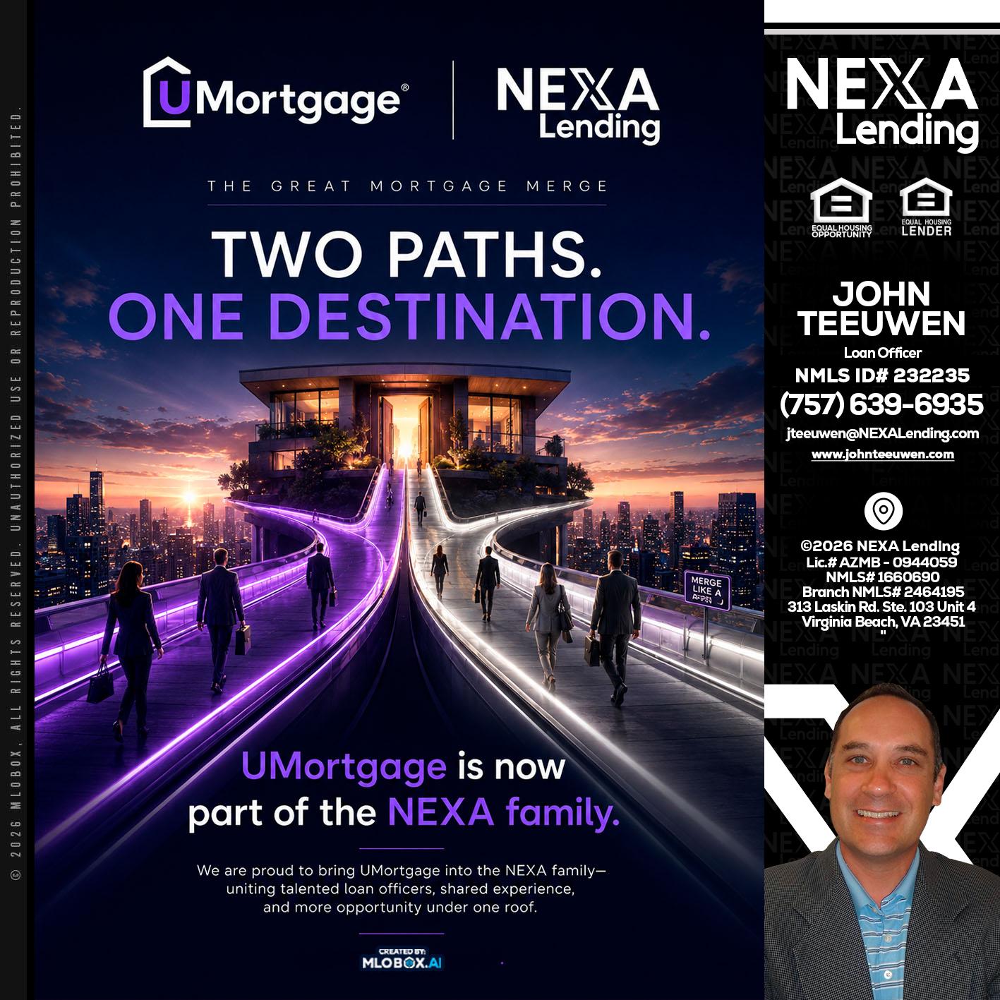 two path - John Teeuwen -Loan Officer