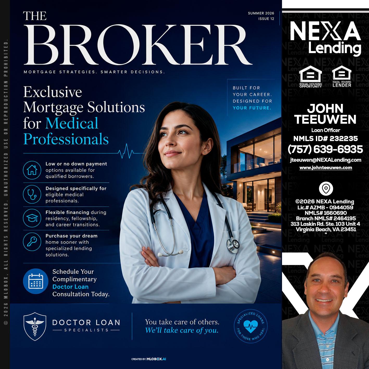 THE BROKER - John Teeuwen -Loan Officer